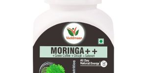Vaddmaan Moringa Shilajit Green Coffee Bean Extract Capsules