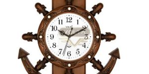 V-10 DLX Pendulum Collection Wall Clock
