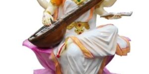 Fiberglass Maa Saraswati Statue