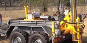 Trailer Mounted Drilling Rig