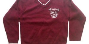 Maroon Full Sleeve School Sweater