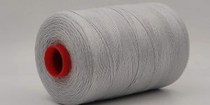 Grey Polyster Bag Closer Threads