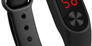 NEW MI BRAND M2 BLACK COLOR LED WATCH FOR BOYS AND GIRLS Digital Watch - M171