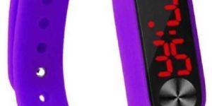 NEW MI BRAND M2 PURPLE COLOR LED WATCH FOR BOYS AND GIRLS Digital Watch - M180