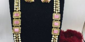 Bridal Long Necklace Set