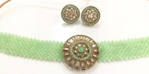 Mint Choker Set