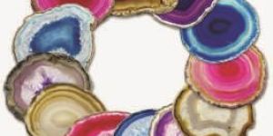 Mix Agate Slice