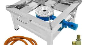 1010 SS Square Gas Stove