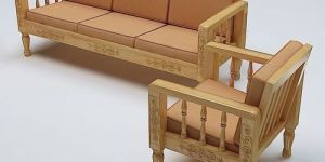 Wooden Sofa Set