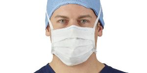 DISPOSABLE 3PLY TIE EARLOOP FACE MASK