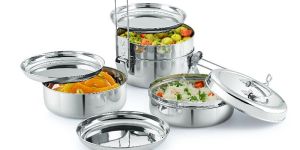 Angel Travelling Tiffin with Plate