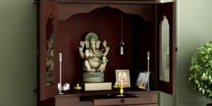 Home Dcor Wooden Temple with Doors