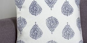 Block Print Cushion Cover