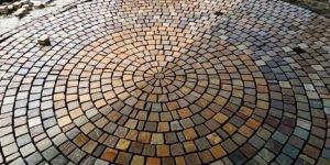 Hand Cut Sandstone Cobbles