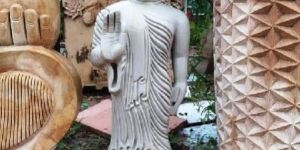 Sandstone Buddha Statue