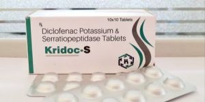 Diclofenac Potassium and Serratiopeptidase Tablets