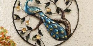 Peacock in Ring Wall Art