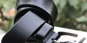 Leather Belt Smooth Shiny Finish