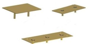 Dock Bumpers Back Plates