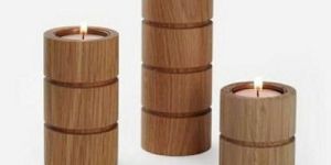 Wooden Decorative Candle Stand