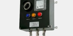 Ammeter with Indicating Lamps