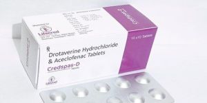 Drotaverine Hydrochloride and Aceclofenac Tablets