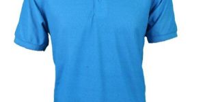 Men Teal Blue Polo T Shirt