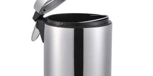 Paddle Operated SS Dustbin