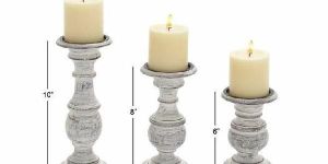 Wooden Candle Stand