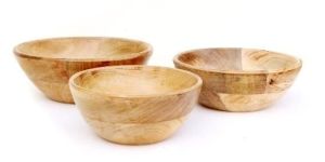 Wooden Fruit Bowls