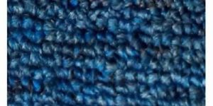 Swiss Blue Machine Tufted Loop Pile