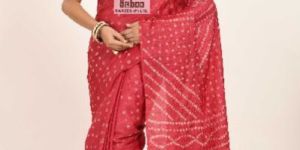 Tussar Silk Printed Saree