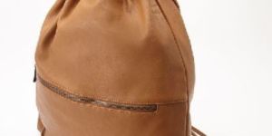 Leather Drawstring Bags