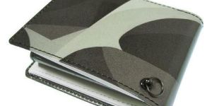 Printed Leather Wallet