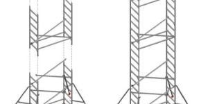 Single Width Scaffolding Tower