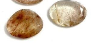 Rose Cut Rutile Gemstone