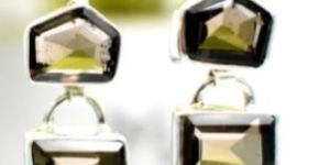 Smoky Topaz Earrings