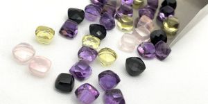 Square Amethyst Gemstones