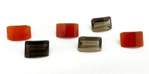 Step Cut Onyx Gemstones