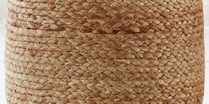 Jute Pouf