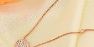 Rose Gold Diamond Necklace