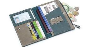 Passport Holder with a Sim Card Holder
