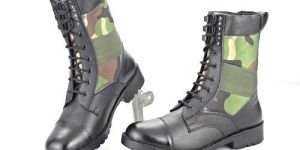 Leather Army Boot