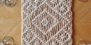 MACRAME TABLE RUNNER