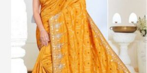 Simla Silk Embroidered Saree