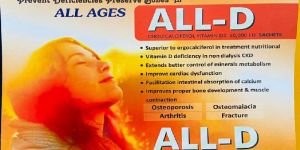 Cholecalciferol Vitamin D3 60000 IU Sachet