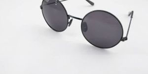 Full Black Round Sunglass
