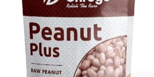 SHREGO Peanut Plus Raw Peanuts (200g Vacuum Packed)