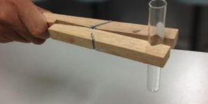 Wooden Test Tube Holder