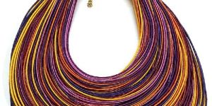 Silk Thread Necklace